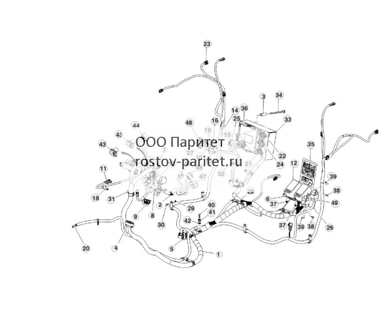 ЗАДНИЙ ЖГУТ ПРОВОДОВ, СЦЕПЛЕНИЕ СО СМАЗКОЙ (OOS) (ЮЖНАЯ АФРИКА) - ST305097 214.jpg